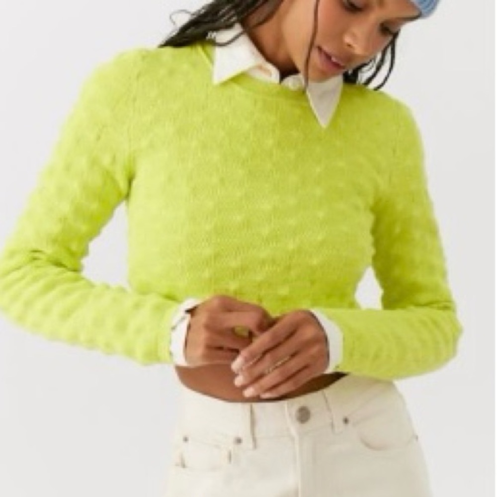 Urban Outfitters Cropped Knit Sweater